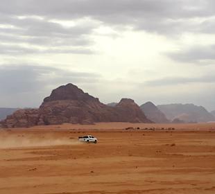 Wüstenlandschaft Wadi Rum