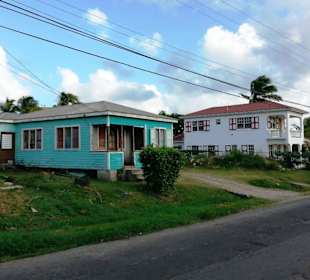 Häuser in den Bergen