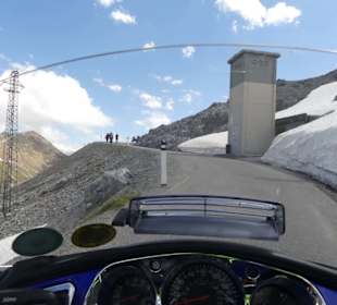 ... und noch ein bischen höher in den Schnee