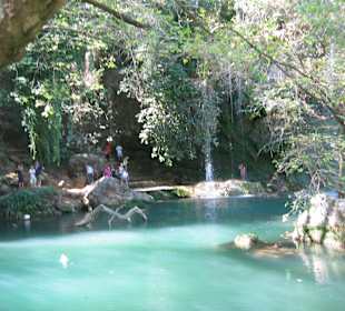Ein Ausflug an den Wasser fall