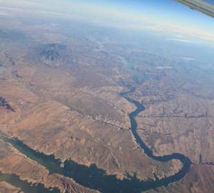 Grand Canyon aus ca. 10.000 m Höhe