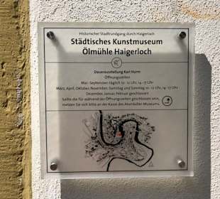 Kunstausstellung Karl Hurm in der Ölmühle 