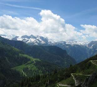 Blick auf die Berge...