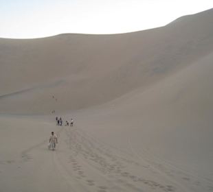 Bajar dunas con la tabla