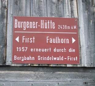 Wegweiser  als Hinweischilder