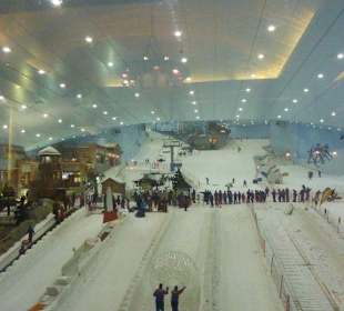 Skifahren in der Mall