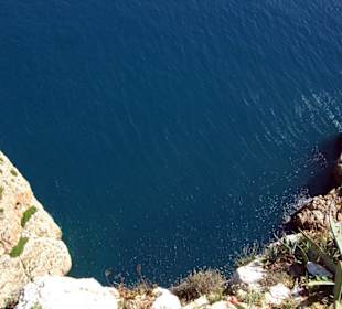 Hier geht es steil abwärts