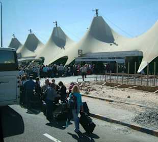 Überfüllung beim Rückflug