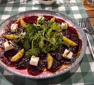 Rote Beete Carpaccio...