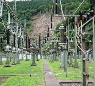 Umspannanlage des Pumpspeicherwerkes