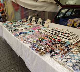 Stände auf dem Basar