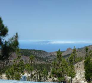 Bei der Abfahrt, La Palma u. La Gomera
