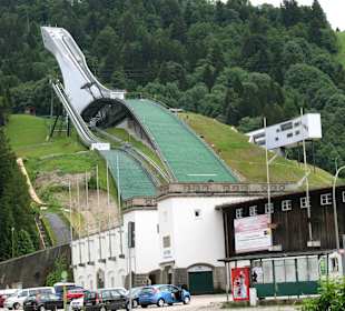 Olympiaschanze im Juni 2009 