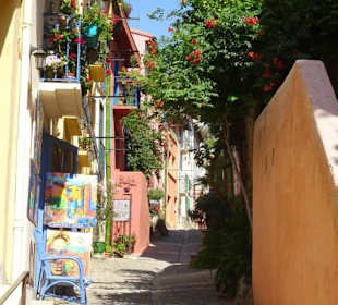 Spaziergang durch die Altstadt von Collioure