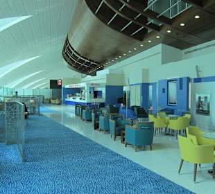 Emirates Business Class Lounge, Terminal 3