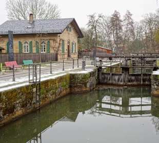 Blick in die Schleuse 100