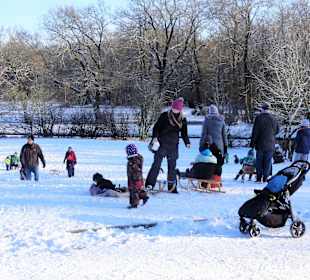 Winterspaziergang durch den Bürgerpark