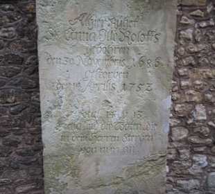 Außenansicht Epitaph