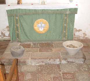 Altar in der Kapelle