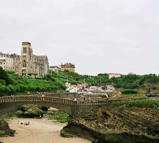 Blick zur Kirche Ste.Eugenie