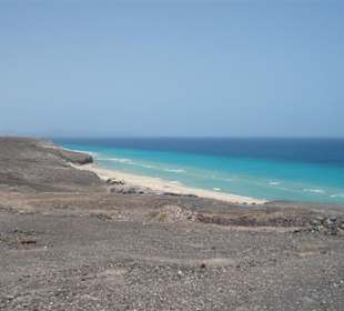 Anfahrt oberhalb des Strandes Mal Nombre