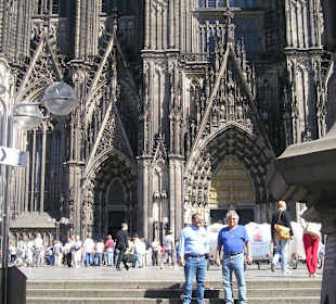 Mein Freund Mohammed und ich in Köln