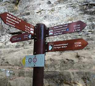 Wanderung durch die Kleine Luxemburger Schweiz