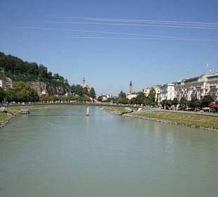 Bild über die Salzach
