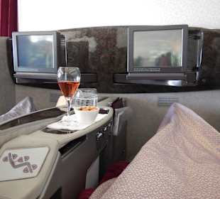 Qatar Airways Airbus A330, First Class
