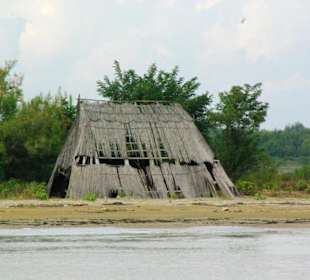 Am Ende von Bibione Yachthafengebiet