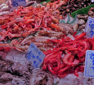 Rundgang durch die Markthalle La Boqueria