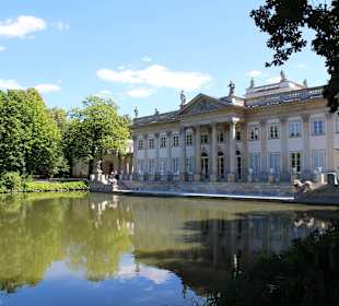 Łazienki królewskie, park