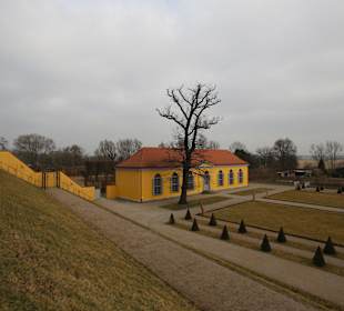 Barockgarten und Orangerie im März