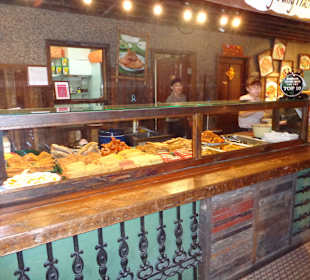 Blick auf einen Stand