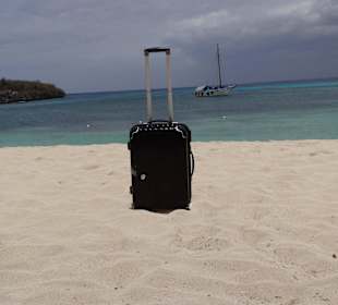 Mit dem Koffer sind wir kaum aufgefallen 