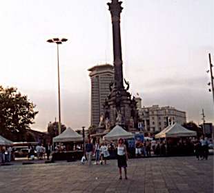 Barcelona, Kolumbus-Denkmal