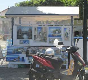 Kleiner Stand am Promenade