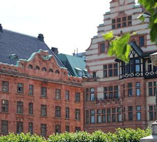 Giebelhäuser am Stortorget