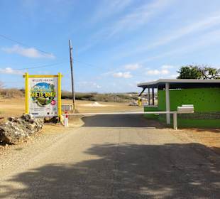 Einfahrt zum Shete Boka National Park
