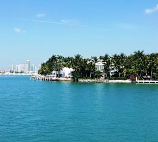 Beginn des Villengebietes