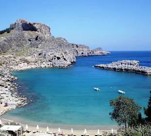 Rhodes Island - Lindos - the Saint Paul's bay