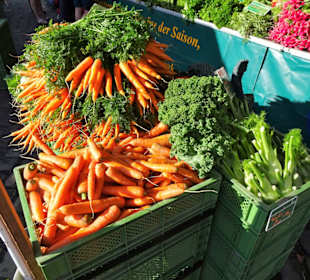 Eindrücke vom Wochenmarkt Südermarkt