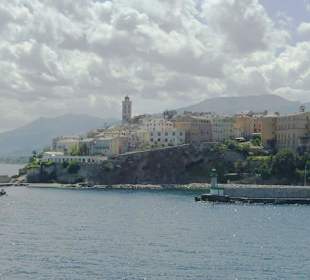 Ankunft im Hafen Bastia