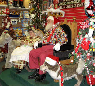 Santa Claus und Mama Claus