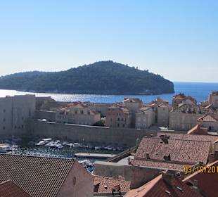 Über den Dächern von Dubrovnik