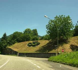 Im Juli Anfahrt zum Plöckenpass Traumwetter