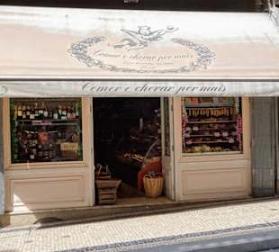 Außenansicht des Feinkostgeschäftes