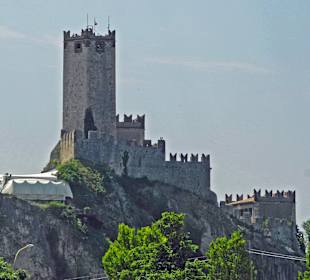 Die Burg in Malcesine /Scaligerburg