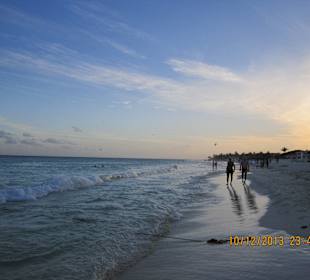 Strand in Richtung Tulum