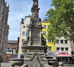 Ansichten des Jan-von-Werth-Brunnens